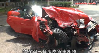 Illustration for article titled welp. ferrari is tanking. (pics of rekt fezzas after the jump.)